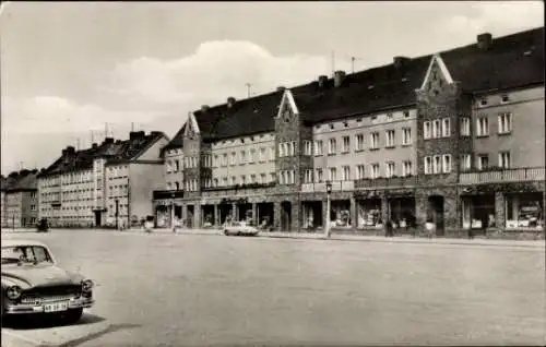 Ak Wolgast in Mecklenburg Vorpommern, Straßenpartie