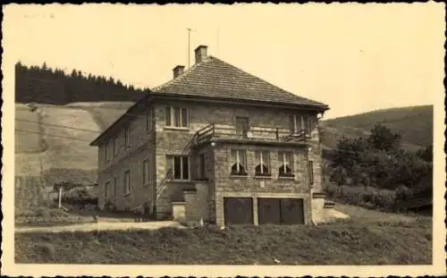 Ak Schleusingerneundorf Schleusingen in Thüringen, Haus Steinbergsblick