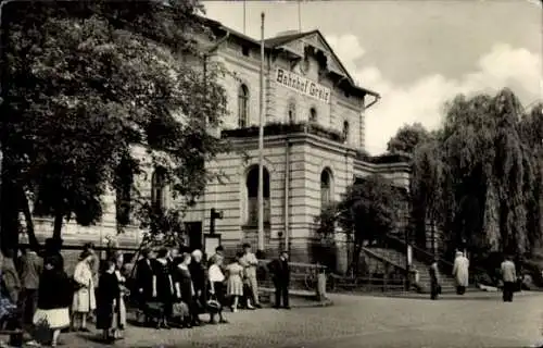 Ak Greiz im Vogtland, Bahnhof