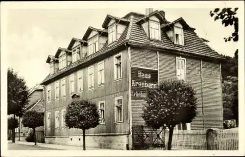 Ak Neustadt im Harz Harztor Thüringen, Haus Kronberg