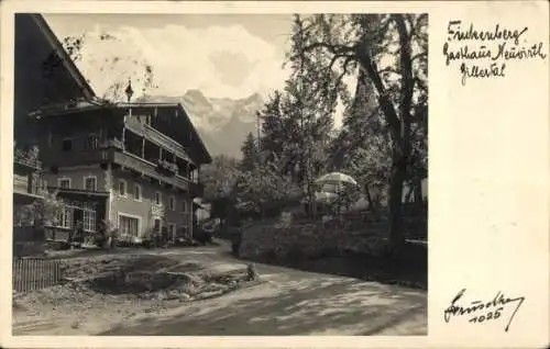 Ak Finkenberg in Tirol, Gasthaus Neuwirth