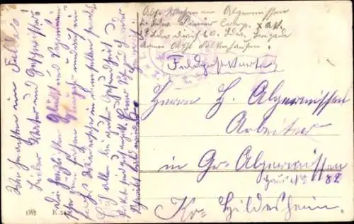 Ak Glückwunsch Neujahr, Adler, Eichenlaub, Waffenbrüderschaft