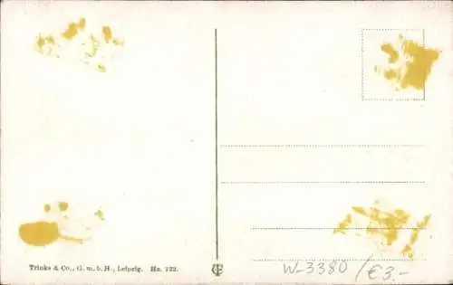 Ak Goslar am Harz, Dukatenmännchen a. d. Kaiserworth