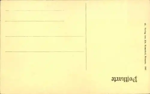 Ak Bremen, Essighaus, Altes Bremer Haus, erbaut 1618