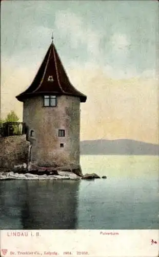 Ak Lindau am Bodensee Schwaben, Pulverturm