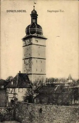 Ak Dinkelsbühl in Mittelfranken, Segringer-Tor