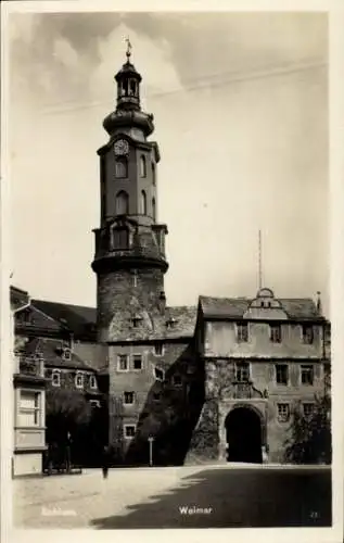 Ak Weimar in Thüringen, Schloss