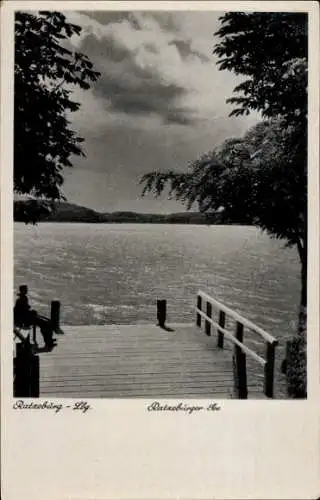 Ak Ratzeburg im Herzogtum Lauenburg, Ratzeburger See, Teilansicht