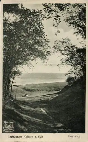 Ak Keitum auf Sylt, Hoyerstieg