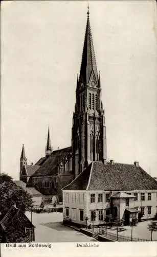 Ak Schleswig an der Schlei, Domkirche