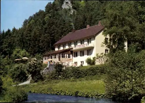 Ak Behringersmühle Gößweinstein in Oberfranken, Café Pension Sonneneck