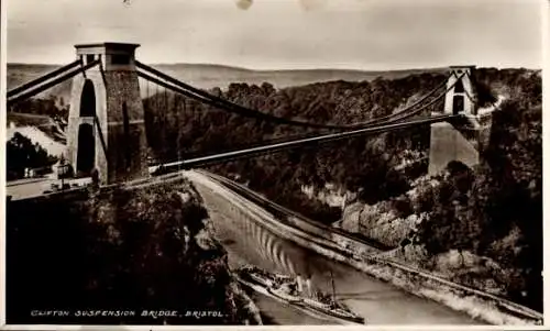 Ak Bristol South West England, Clifton Suspension Bridge