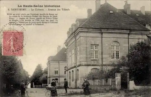 Ak Saint Remy, Schloss, Avenue des Tillleuls