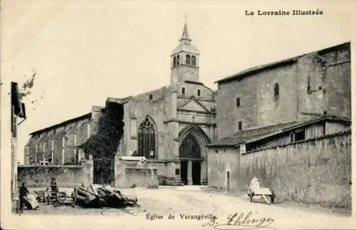 Ak Varangeville Meurthe et Moselle, Eglise