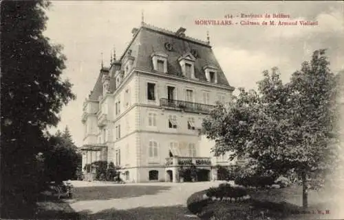 Ak Morvillars Territoire de Belfort, Chateau de M. Armand Viellard