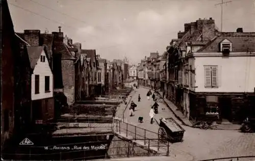 Ak Amiens-Somme, Rue des Majots