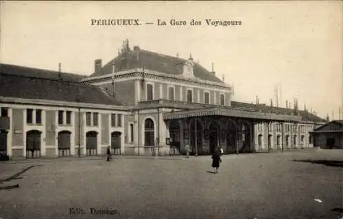 Ak Périgueux Nouvelle-Aquitaine Dordogne, Gare des Voyageurs