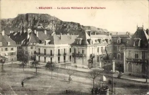 Ak Belfort Territoire de Belfort, Le Cercle Militaire, Prefecture