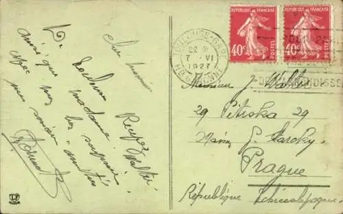 Ak Toulouse Haute Garonne, Facade du Musee, Rue d'Alsace-Lorraine