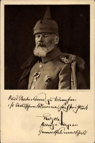 Ak Generalfeldmarschall Prinz Leopold von Bayern, Portrait