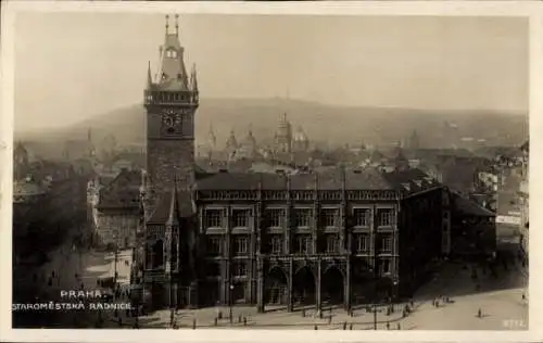 Ak Praha Prag Tschechien, Rathaus