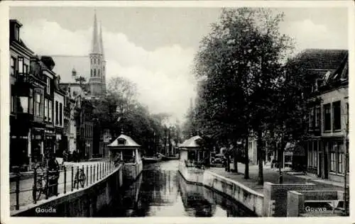 Ak Gouda Südholland Niederlande, Gouwe