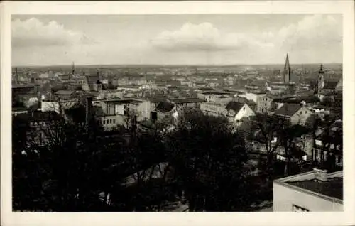 Ak Bydgoszcz Bromberg Westpreußen, Totalansicht der Stadt, Kirche