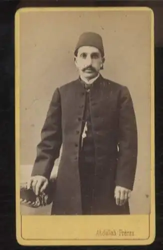 CdV Portrait Abdul Hamid Khan Sultan der Türkei