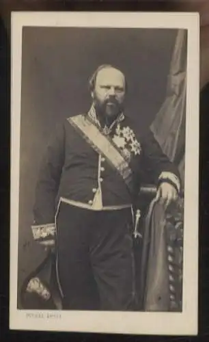 CdV Portrait Wilhelm II. König der Niederlande und Großherzog von Luxemburg