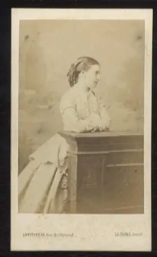 CdV Portrait Alice von Hessen-Darmstadt, geb. von Großbritannien u. Irland