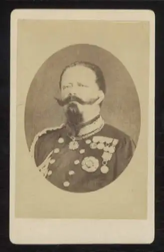 CdV Portrait Vittorio Emanuele II. König von Italien