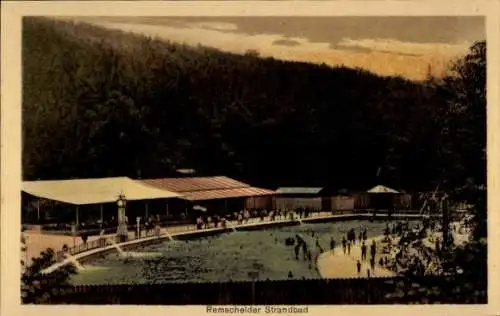 Ak Remscheid im Bergischen Land, Strandbad