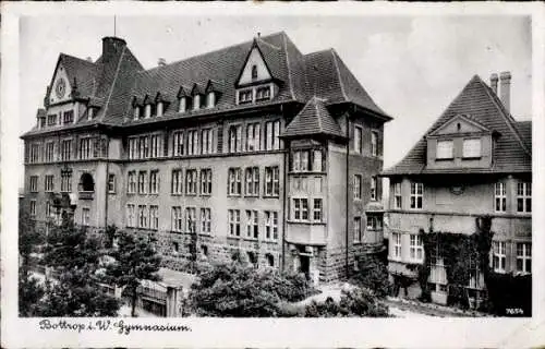 Ak Bottrop im Ruhrgebiet, Gymnasium