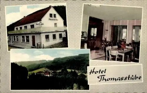 Ak St Thomas Bitburg Eifel, Hotel Thomasstube