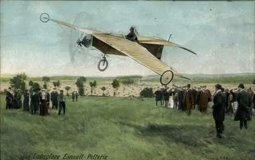 Ak L'Aeroplane Esnault Pelterie, Luftfahrt