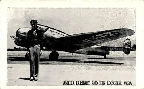 Ak Amelia Earhart, Lockheed Vega