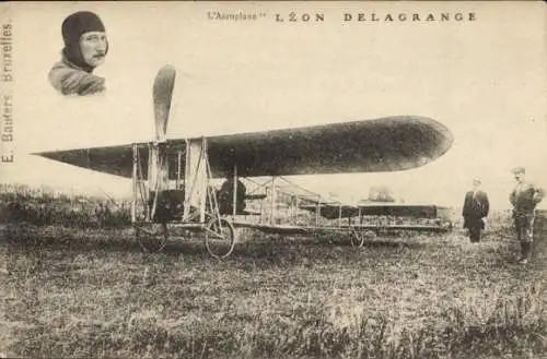 Ak L'Aéroplane Leon Delagrange