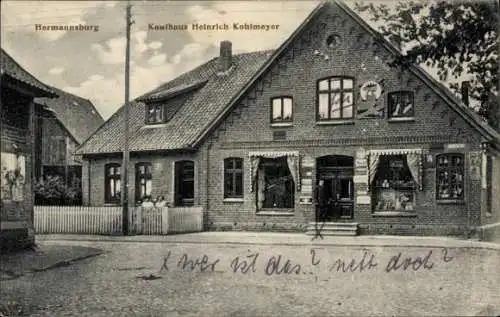 Ak Hermannsburg Südheide in der Lüneburger Heide, Kaufhaus Heinrich Kohlmeyer