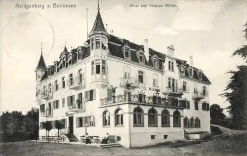 Ak Heiligenberg im Bodenseekreis Baden, Hotel und Pension Winter