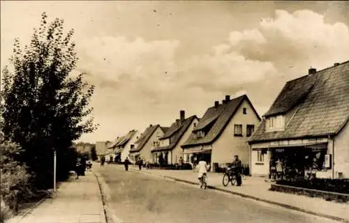 Ak Neu Wulmstorf Niedersachsen, Breslauer Straße, Lebensmittelgeschäft, Schlachterei