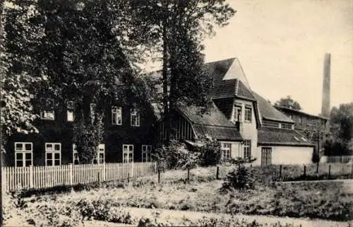 Ak Oldendorf im Kreis Stade, Gasthaus von H. Neumann, Schornstein