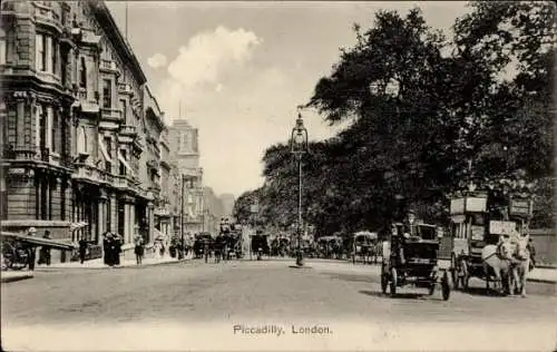 Ak West End London City England, Piccadilly