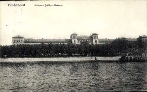 Ak Friedrichsort Kiel, Matrosen Artillerie-Kaserne, Kaiserliche Marine