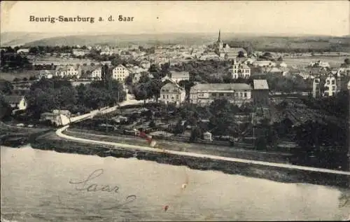 Ak Beurig Saarburg an der Saar, Panorama