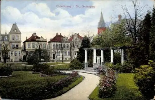 Ak Oldenburg in Oldenburg, Cäcilienplatz