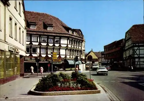 Ak Höxter an der Weser, Westerbachstraße, Marktstraße