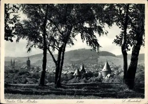 Ak Goslar am Harz, Das Märchen, Panorama