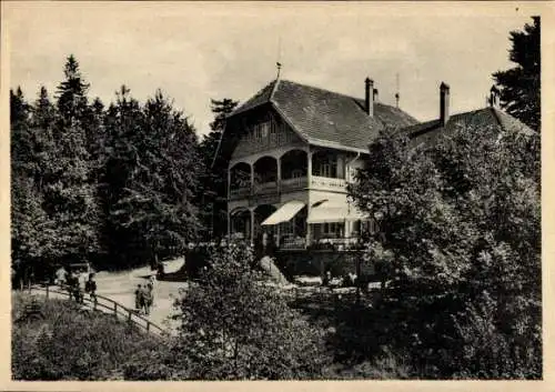 Ak Heidelberg am Neckar, Höhengaststätte Königstuhl