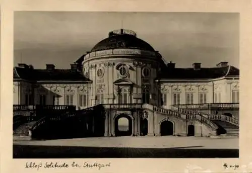 Ak Stuttgart in Württemberg, Schloss Solitude