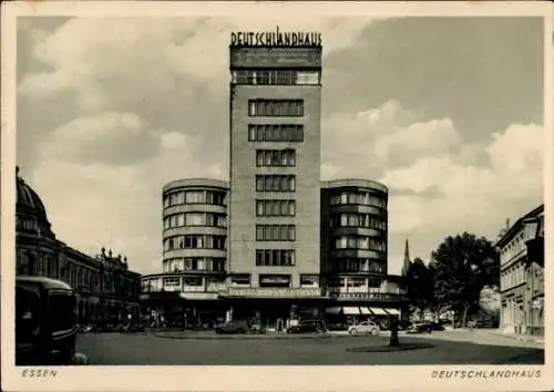 Ak Essen im Ruhrgebiet, Deutschlandhaus